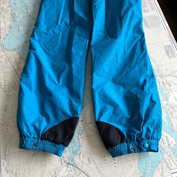 Vintage 90s Bright Blue Columbia Snow Pants - Picture 8 of 10